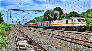 VAIGAI MEETS VAIGAI | MDU BOUND VAIAGI LEAD BY 39004 RPM WAP7|MS BOUND VAIGAI LEAD BY 37371 ED WAP7