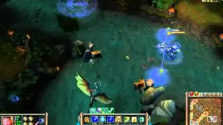 Jayce mechanics - Empowered Shockblast (Q first)