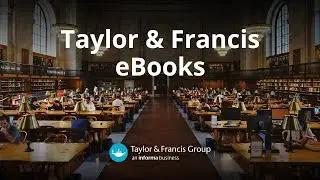 Discover Taylor & Francis eBooks (English language)