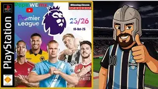 ⚽ PREMIER LEAGUE 2025/26 ON PS1⚽ PATCH / MOD DE WINNING ELEVEN 2002 UPDATED BY PEPEWEMX 🔝