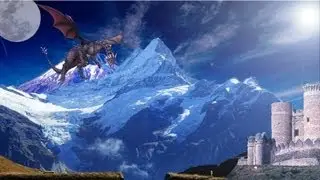 BASIC MATTE PAINTING TIMELAPSE