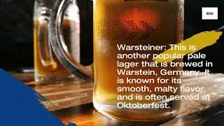 Famous German Beers #shorts #beer #facts
