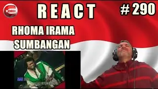 RHOMA IRAMA - SUMBANGAN - BRAZILIAN REAKSI LAGU INDONESIA (REACTION) KING OF DANGDUT