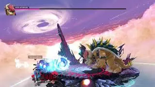 Smash Ultimate-Story (Hard) No Spirits Or Upgrades Giga Bowser Vs Lucario