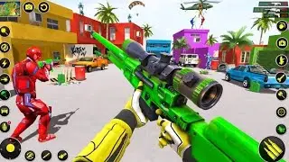 Robot FPS Shooting Strike Android Gameplay #2
