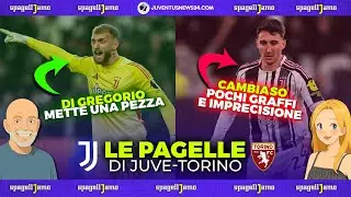 Le PAGELLE di Juve Torino: CONCEICAO dura solo un tempo, DI GREGORIO mette una pezza, CAMBIASO male