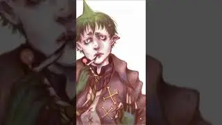 Amaimon - Blue Exorcist fanart process #artshorts #shorts #drawing