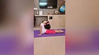 International Yoga Day- Devakie Nair student of Grade 1 Freesia shows the way.