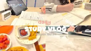 [study vlog] 예비중의 겨울방학 일상&공부 브이로그☃️✨ #알고리즘떠라 