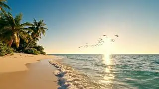 Summer dream, relaxation by the beach