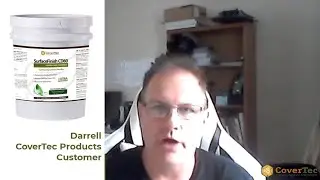 SurfaceFinish CD80, Fast-Acting Colloidal Silica Concrete Hardener Testimonial  with Darrell