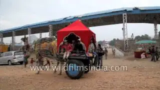 The great Indian camel cart
