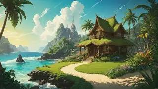 Tropical Fantasy Music - Isle of Mythical Creatures