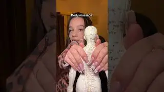 ASMR Body massage 😍❤️ #asmrvideo #tingles #asmrsleep #asmrsounds #asmr #sleep #relaxing #massage