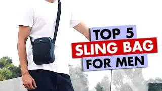 Top 5 Sling Messenger Bag In India 2024 🔥 Best Men's Sling Bag 🔥 Men's Sling Bag Under 500 🔥 Review