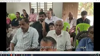 Memorial service for actor Sreenivasan and Madhav Gadgil at Koothuparam