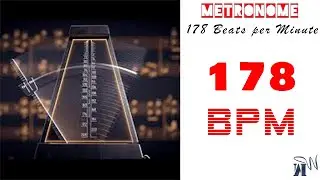 178 BPM Virtual Metronome (178 Beats per Minute)