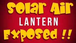 Survival Frog Solar Air Lantern | 10 Secrets Of Solar Air Lantern