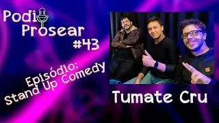 #Epis&oacute;dio 43_ Tumate Cru- Stand Up Comedy/ Paulo Araujo, Diego Matias e Iago Maia.