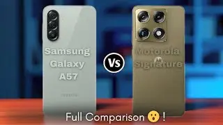 Samsung Galaxy A57 vs Motorola Signature|| Ultimate Smartphone Comparison Performance Camera Battery