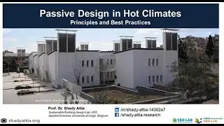 Passive design in hot climates (Arabic)