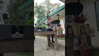 Rain or shine Plaza Preaching Apologetics Catholic Faith Defender