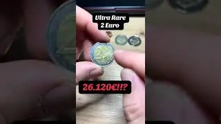 Ultra Rare 2 Euro #coin #m&uuml;nze #money #sammeln #euro 2#2euro