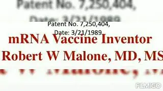 Dr. Robert W Malone,MD. (The True Story of How The MRNA Vaccine Was Invented) PLEASE SHARE!!