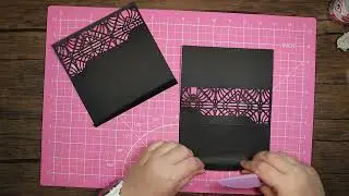 Crafting with Crafters Companion Decorative Gatefold dies Deco Vines