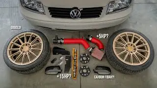 Создание Jetta MK4, о которой я всегда мечтал в подростковом возрасте.