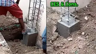 Earth Filling in Foundation Pit #excavation#earthworks#foundation#civilengineeringstudy&construction