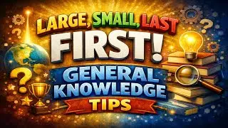 World GK|Category: Lowest Largest Tallest Smallest||History & Geography||Your History Teacher||ES 13