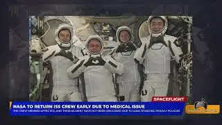 NASA To Return ISS Crew Early Due To Medical Issue