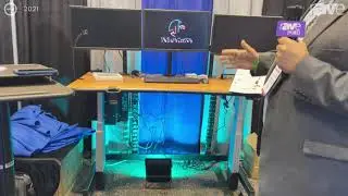 InfoComm 2021: AFC Industries Shows Ergonomic Solutions, Including Mounts, Desks and Mobile Carts