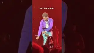 Kodak Black doing his dance @ One Big Party Tour 1/27/23 #shorts
