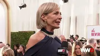 ALLISON JANNEY: WWD Eye on the Red carpet at the Golden Globes