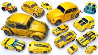 BUMBLEBEE Transformers earthspark YELLOW CAR episode *AUTOBOT beast TRAIN JCB TRUK, BUS, CRANE Movie