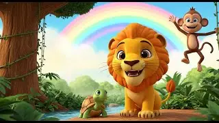Pinda the Lion 🦁 | Jungle Adventure Story for Kids | 3D Cartoon Animation