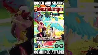 Shanks and Roger combined ATTACK! | One Piece Bounty Rush