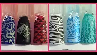 Born Pretty Plate BP-L009 Review And Swatches