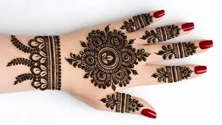 wedding special mehndi design | easy mehndi design full hand|mehndi design|cone design|mehndi