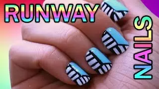 DIY RUNWAY NAILS! Easy at Home Tutorial!
