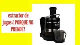 power juicer mt-1020 no prende