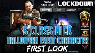 TWD RTS: S Class Nick, Halloween Event Character - The Walking Dead: Road to Survival F2P Leaks