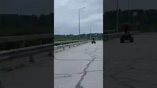 Неудачный стант на квадроцикле 😂😂😂 
