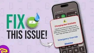 Как исправить ошибку &laquo;iPhone не заряжается!&raquo;? Обнаружена жидкость? Простое решение проблемы с водой.
