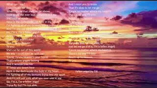 Fallen Angel   ~TIX ~  lyric Video