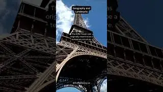 Geography and Landmarks #France #EiffelTower #Paris #Landmark #History #InterestingFacts #Shorts