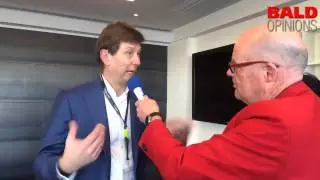 Томас Шмидт, генеральный директор Tomtom Telematics и Taco vd Лей Томтом