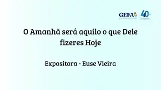 01/01/2026 - O Amanhã será aquilo o que Dele fizeres Hoje